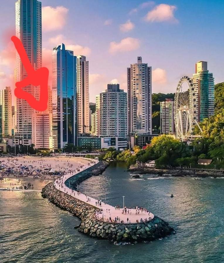 Apartamento Beira Mar Balneario Camboriu Bagian luar foto